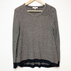 Madewell Riverside Pullover Sweater in Dotweave M